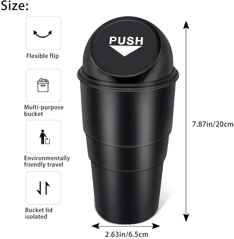 Car Dustbin | Dustbin For Car | Car Trash Bin | Car Bin | Car Trash Can